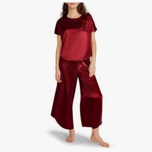 BB Dakota satin two piece lounge set